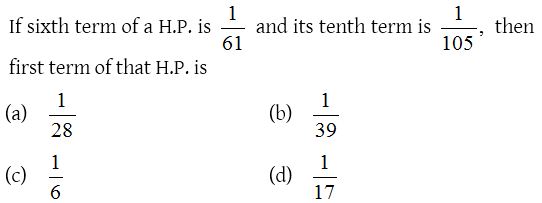 What is Harmonic Progression in Mathematics 13