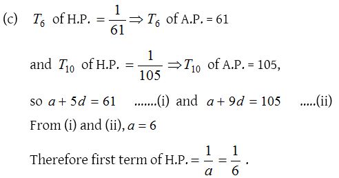 What is Harmonic Progression in Mathematics 14