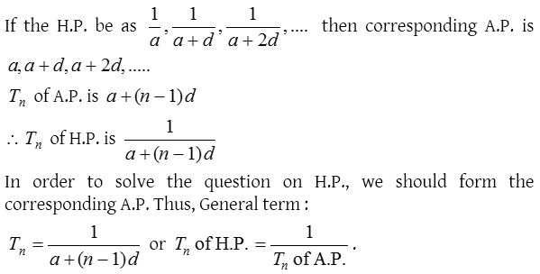 What is Harmonic Progression in Mathematics 2