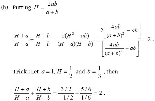 What is Harmonic Progression in Mathematics 20