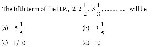 What is Harmonic Progression in Mathematics 9