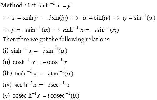 What is Hyperbolic Function 12