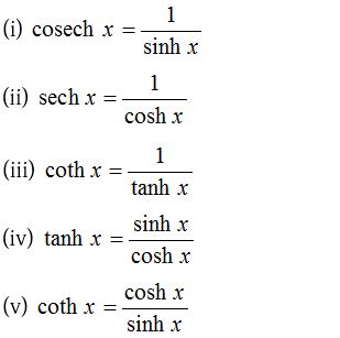 What is Hyperbolic Function 4