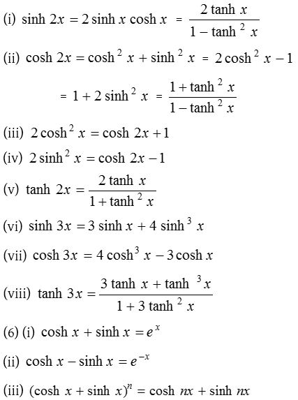 What is Hyperbolic Function 8