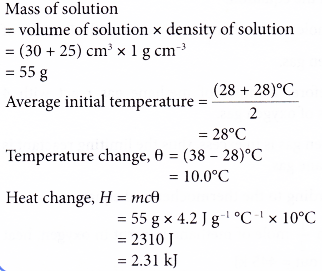 What is enthalpy of reaction 1