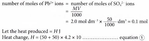 What is heat of precipitation 8