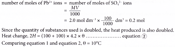 What is heat of precipitation 9