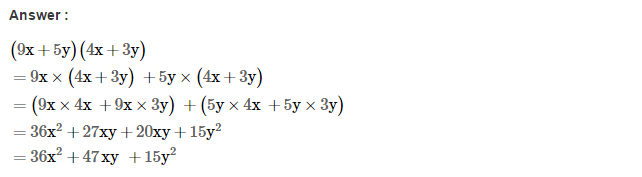 CBSE Algebraic Expressions RS Aggarwal Class 7 Maths Solutions CCE Test Paper