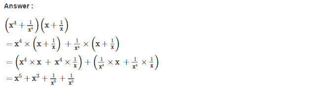 Algebraic Expressions RS Aggarwal Class 7 CBSE Maths Solutions CCE Test Paper