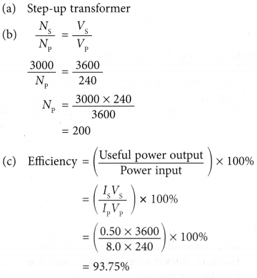 efficiency of a transformer 3