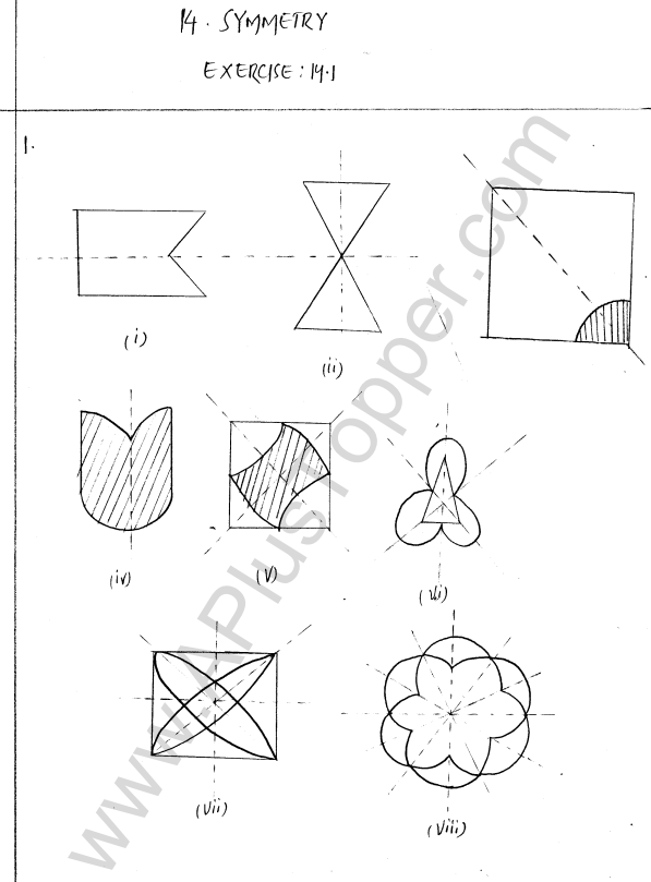 ml-aggarwal-icse-solutions-for-class-7-maths-chapter-14-symmetry-1