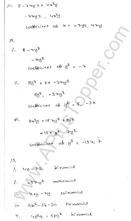 ml-aggarwal-icse-solutions-for-class-7-maths-chapter-8-algebraic-expressions-5