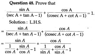 trigonometry-icse-solutions-class-10-mathematics-58