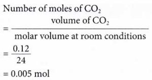 molar mass of carbon dioxide