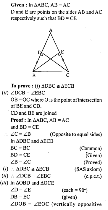 Ml Aggarwal Class 9 Solutions For Icse Maths Chapter 10