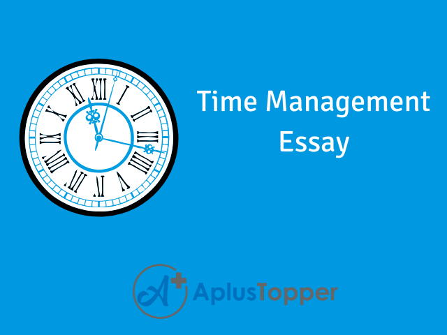 1 page essay on time management