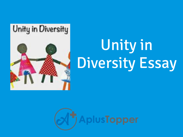 essay about unity in community