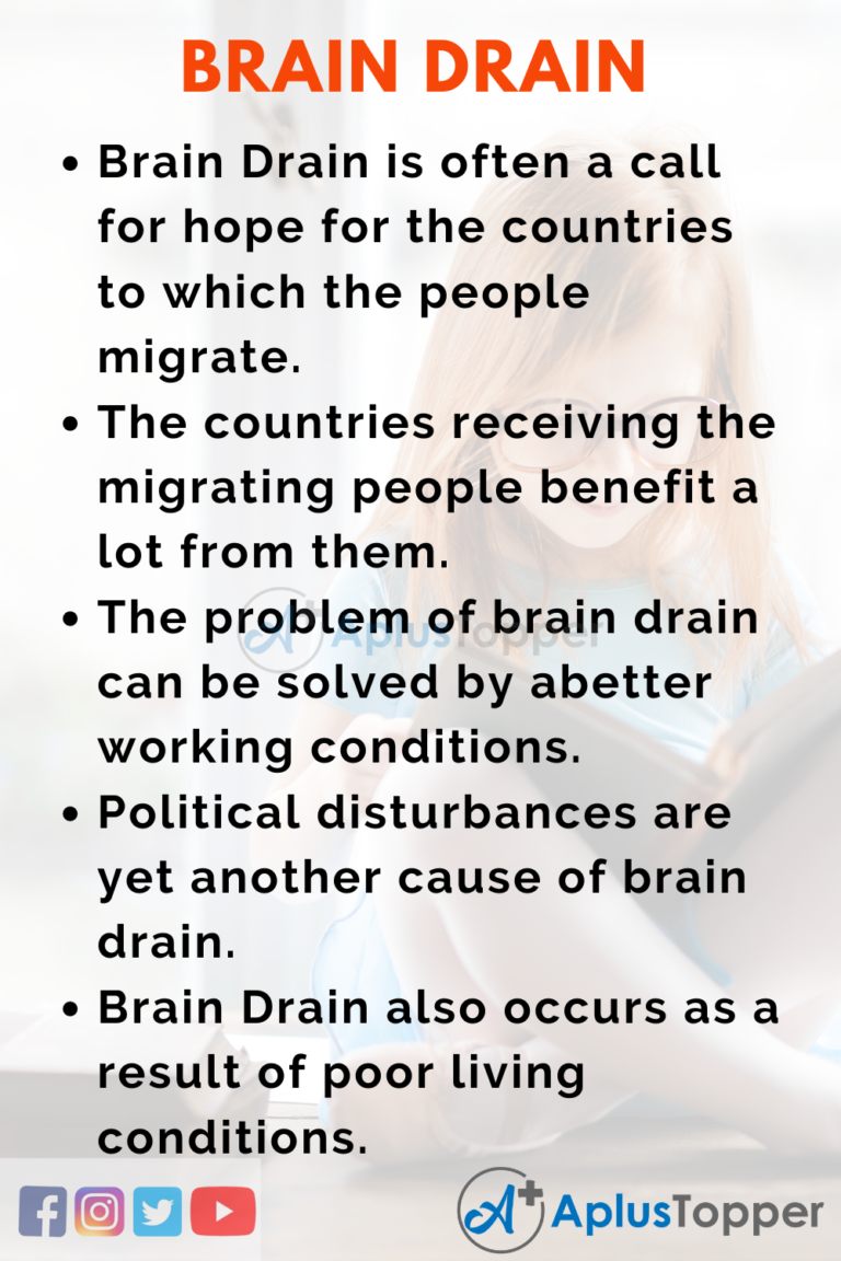 brain drain causes and effects essay