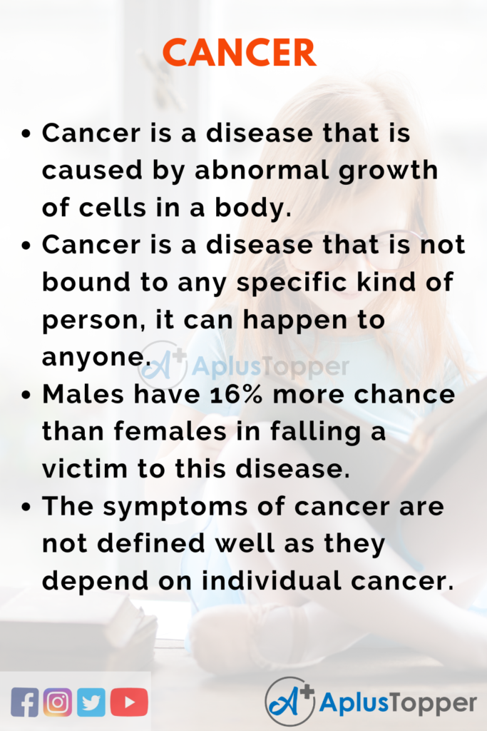 argumentative essay on cancer