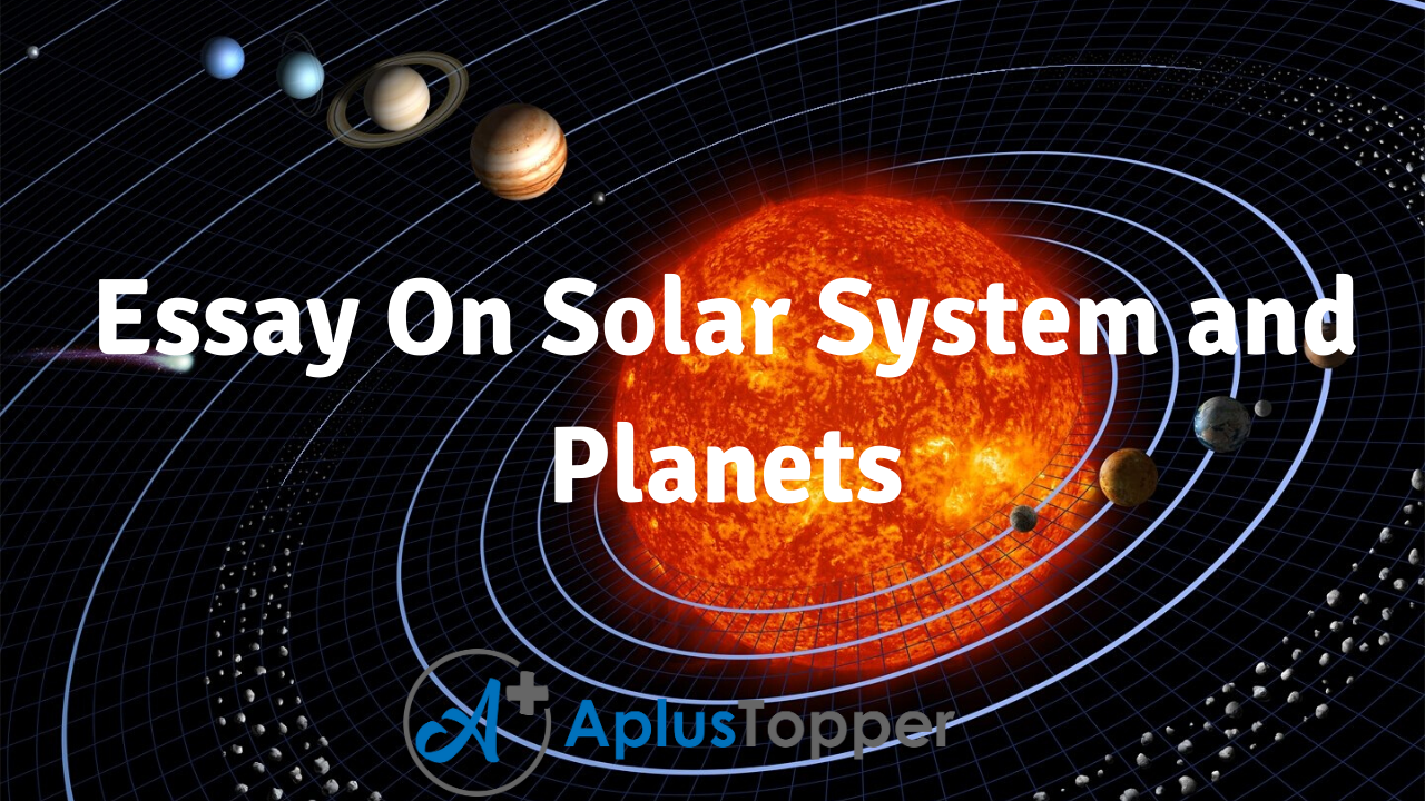 essay on planets of solar system