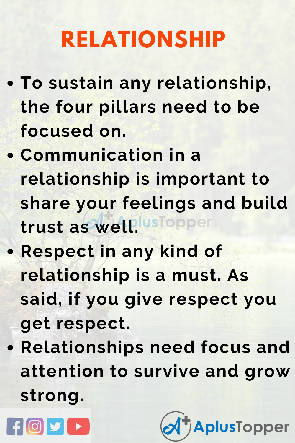 essay about successful relationship
