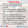 essay on dog in 100 words