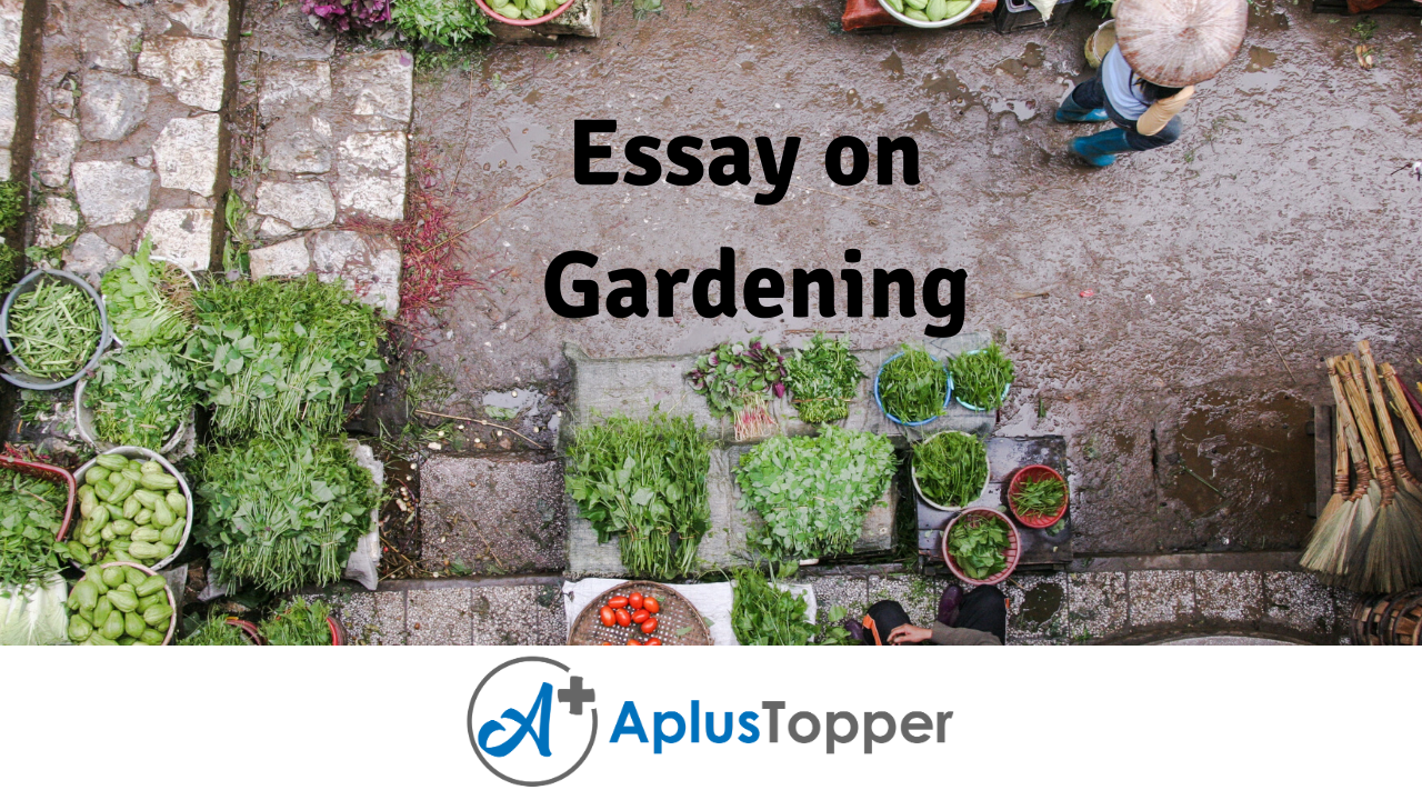 essay about home gardening