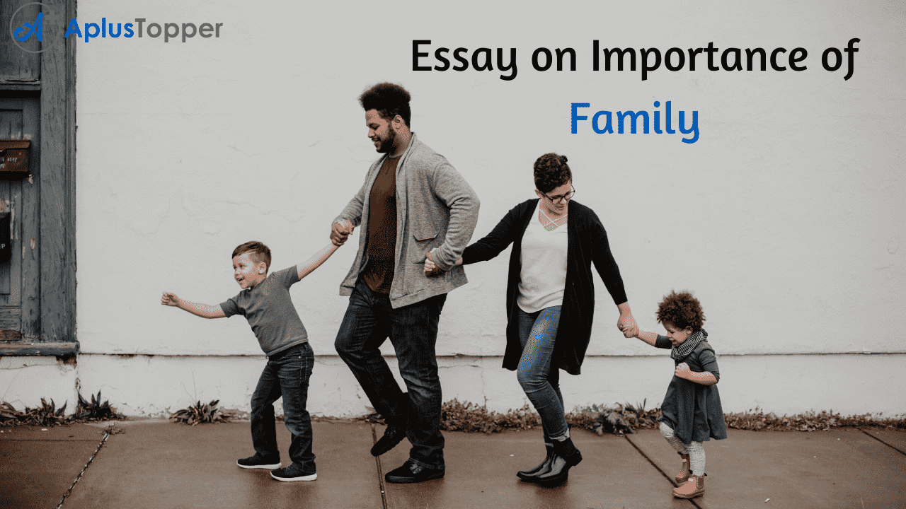 essay on good family