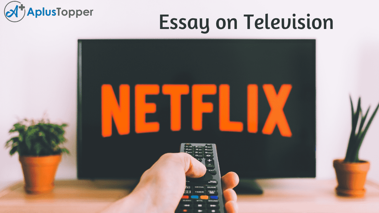 essay on television in easy word