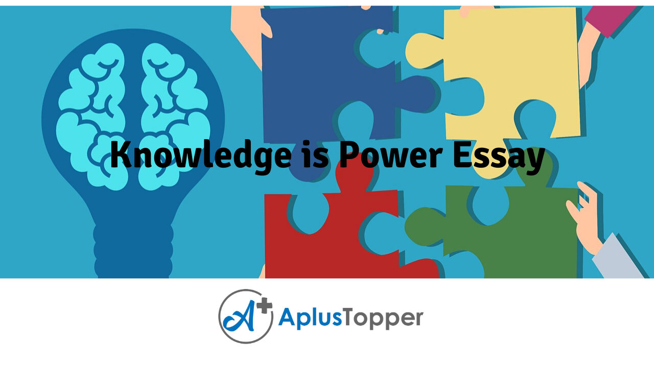 essay in knowledge is power