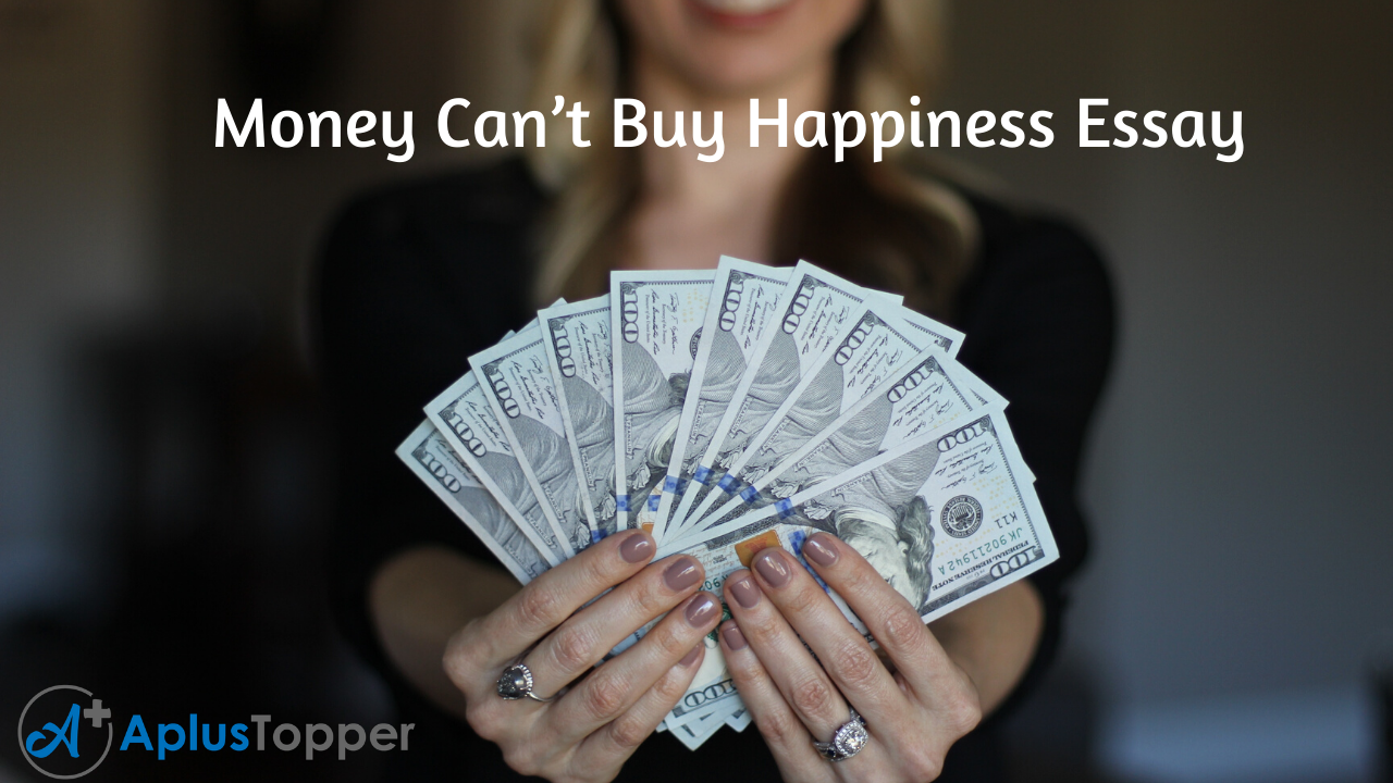 money can buy you happiness essay