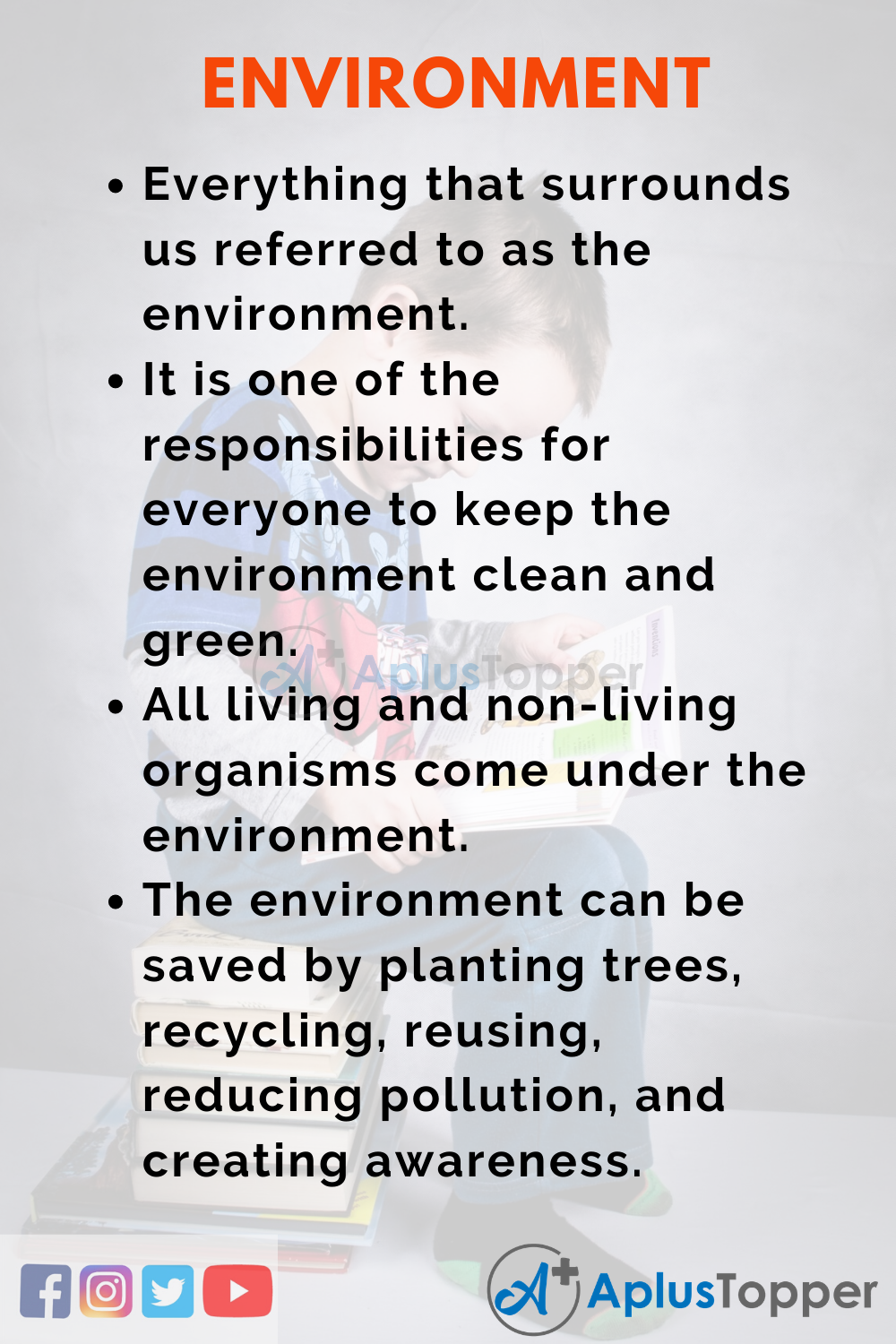our environment essay 10 lines