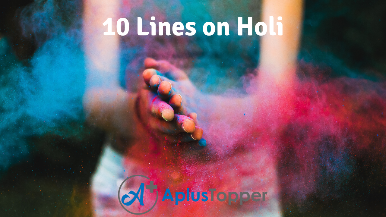 10 Lines on Holi
