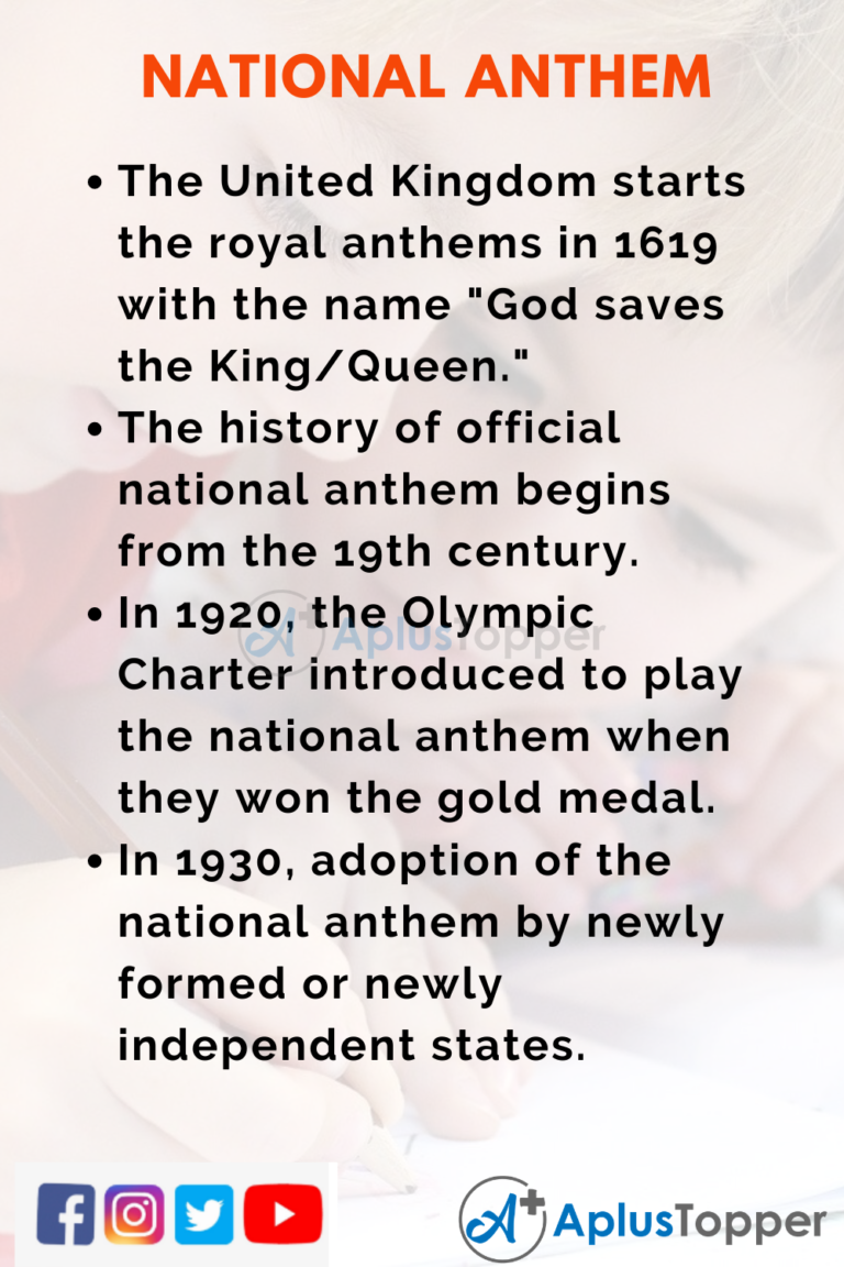 The national anthem lyrics - apmilo