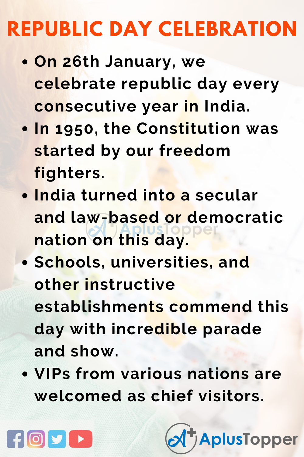 republic day celebration in your school essay