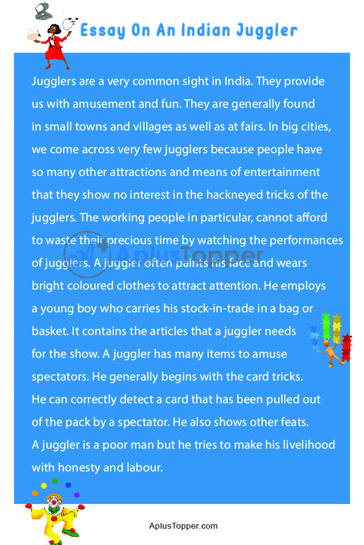 indian jugglers essay