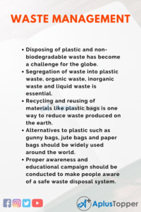 essay about zero waste management