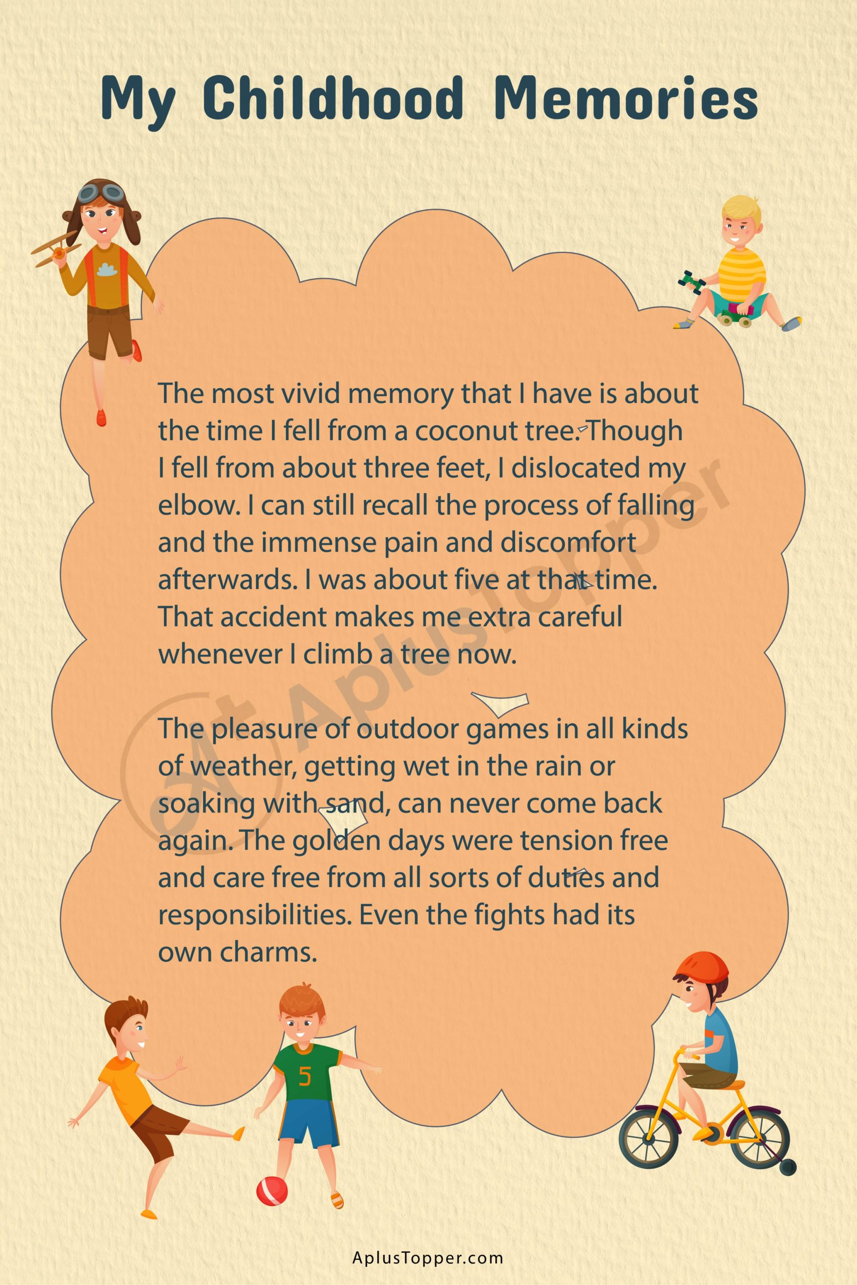 memories of childhood in essay