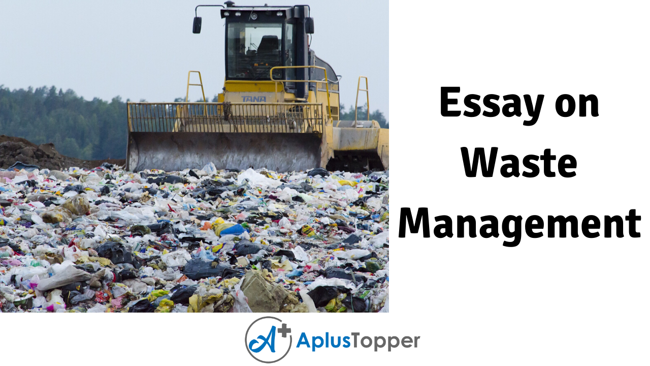 essay waste management