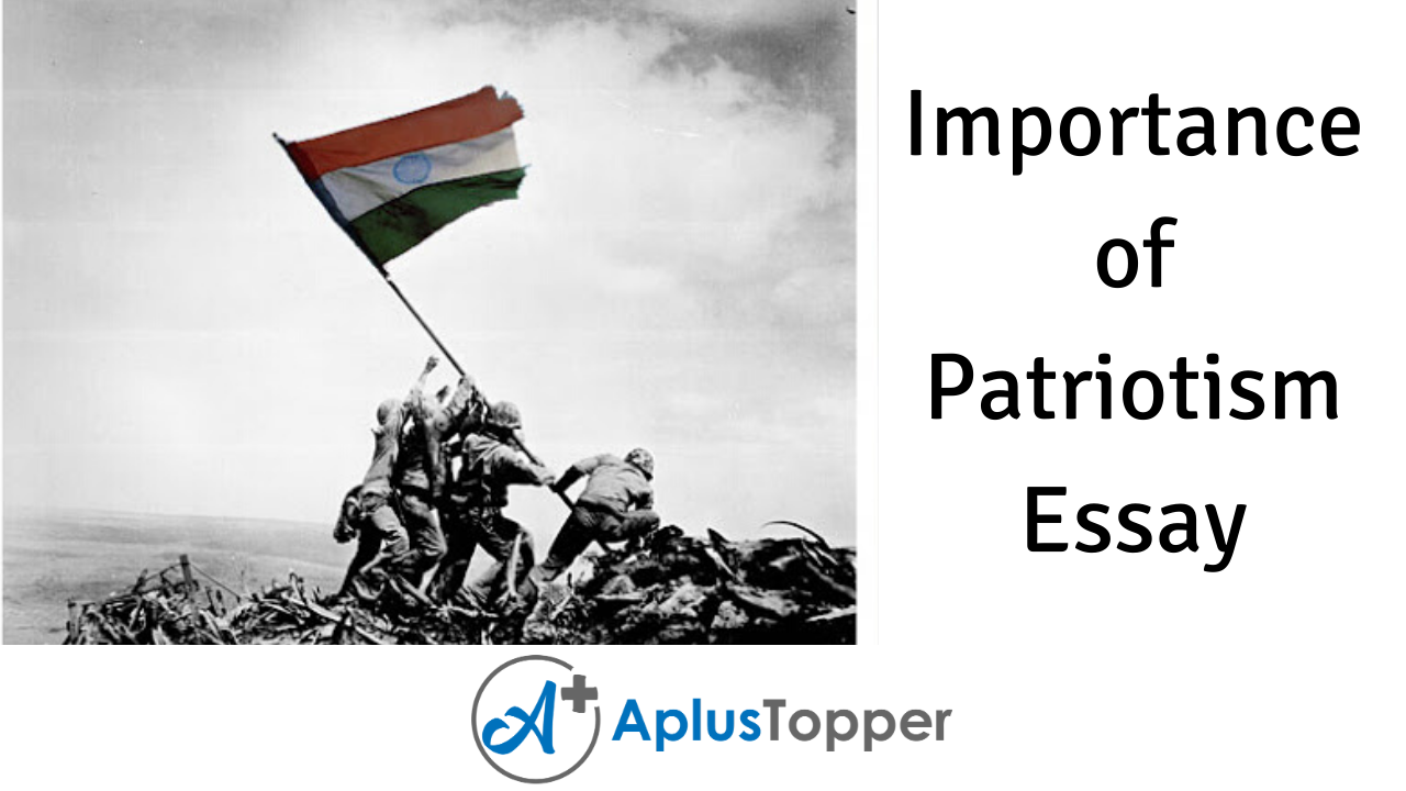 essay on the topic of patriotism