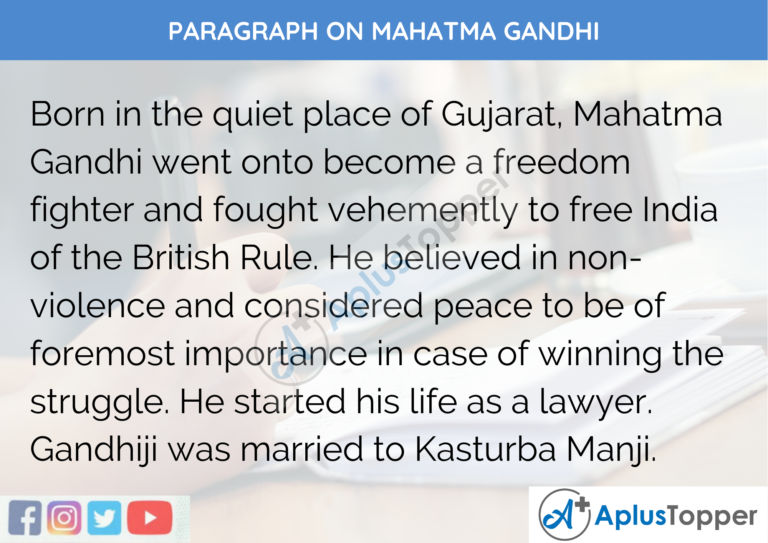 essay about freedom fighter mahatma gandhi