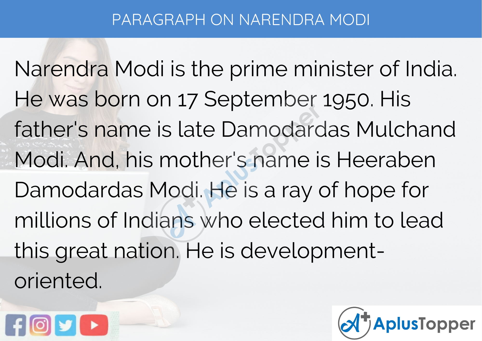 Personal Life Story  Prime Minister of India