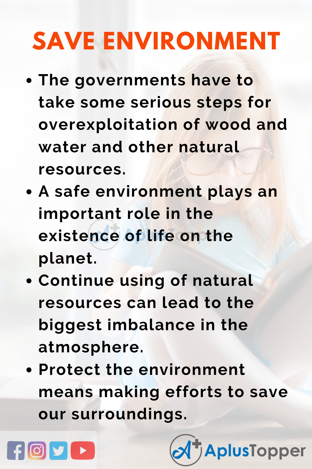 environmental awareness essay points