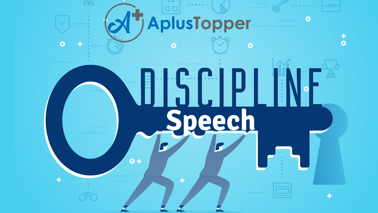 how to write a speech about discipline