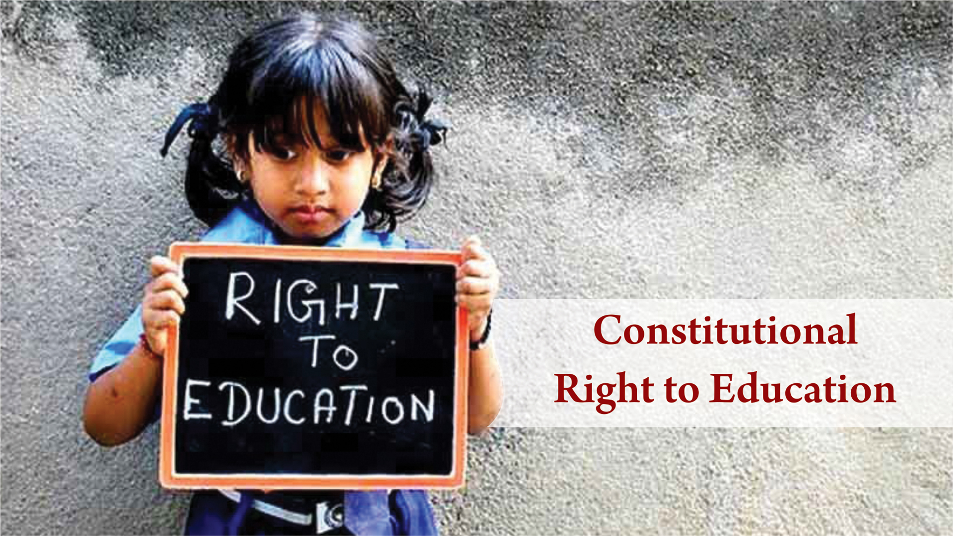 an essay on right to education
