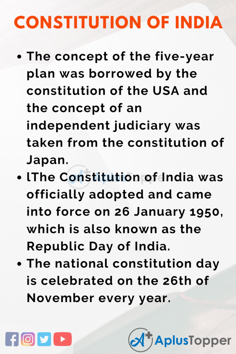 write an essay on the constitutional values of india