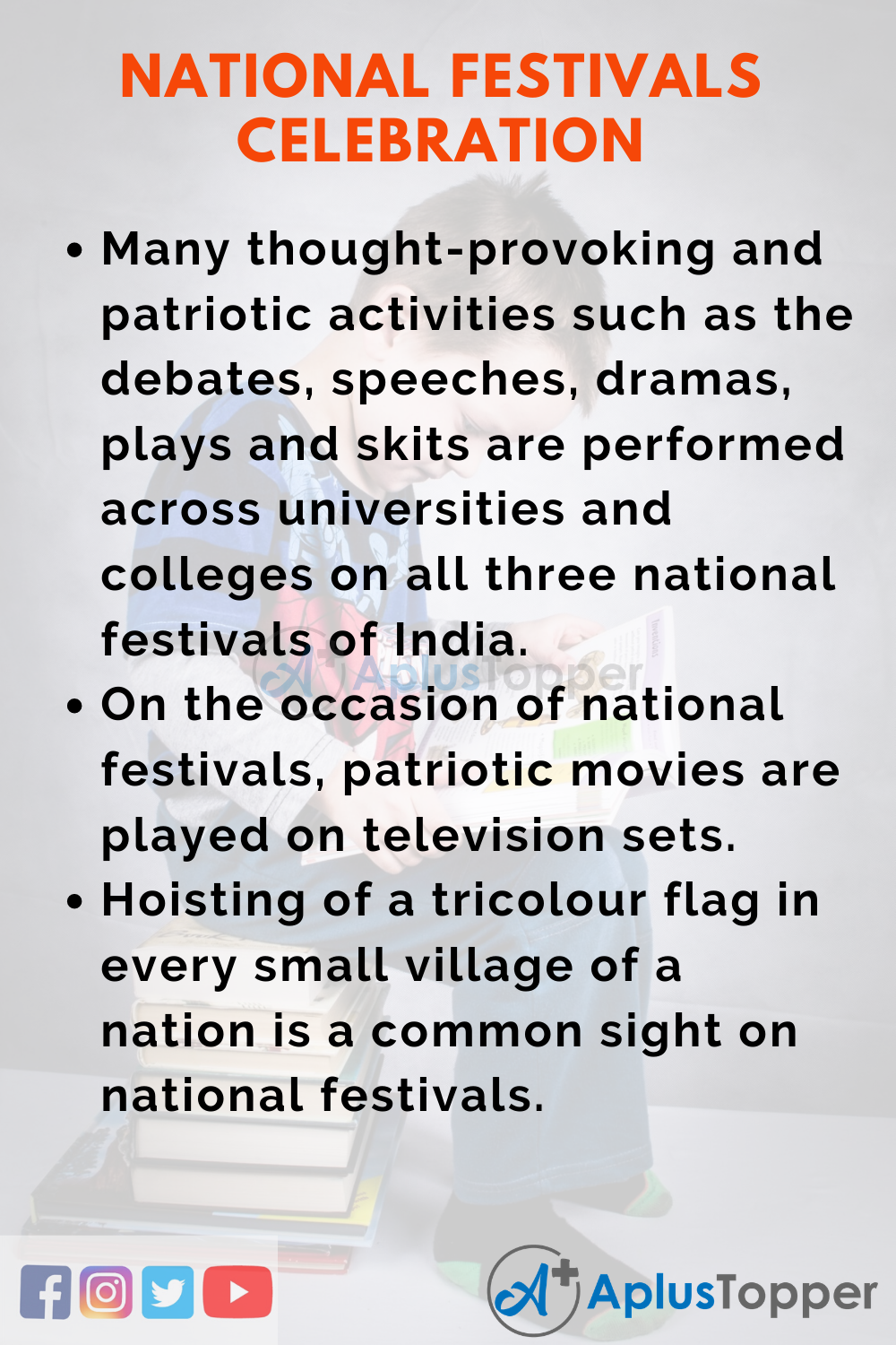 essay writing national festival