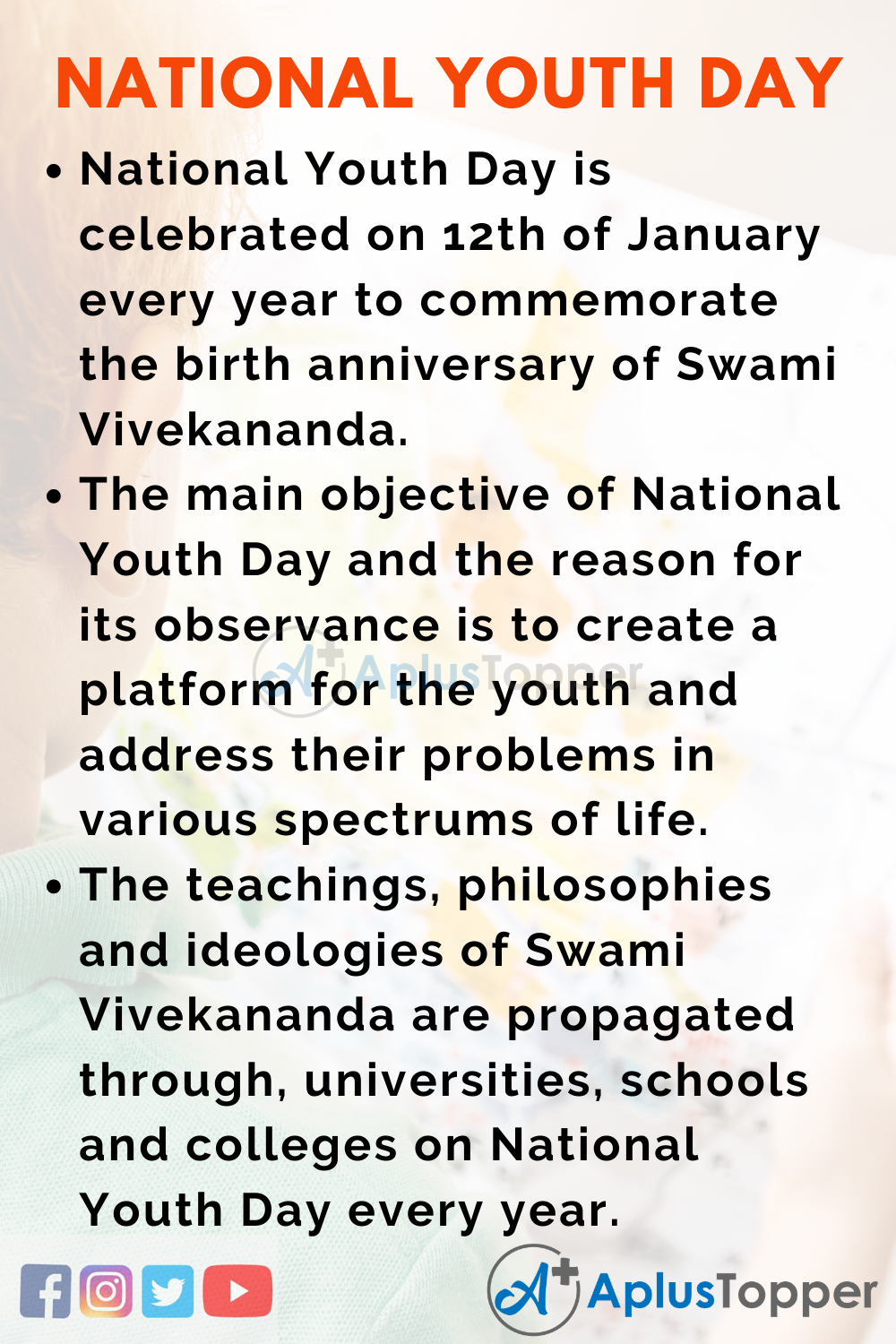 essay of youth day