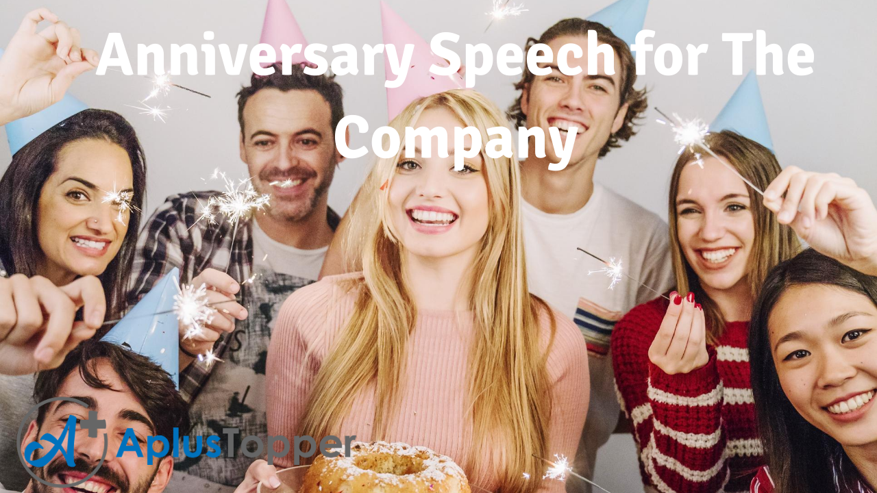 speech on anniversary of a company