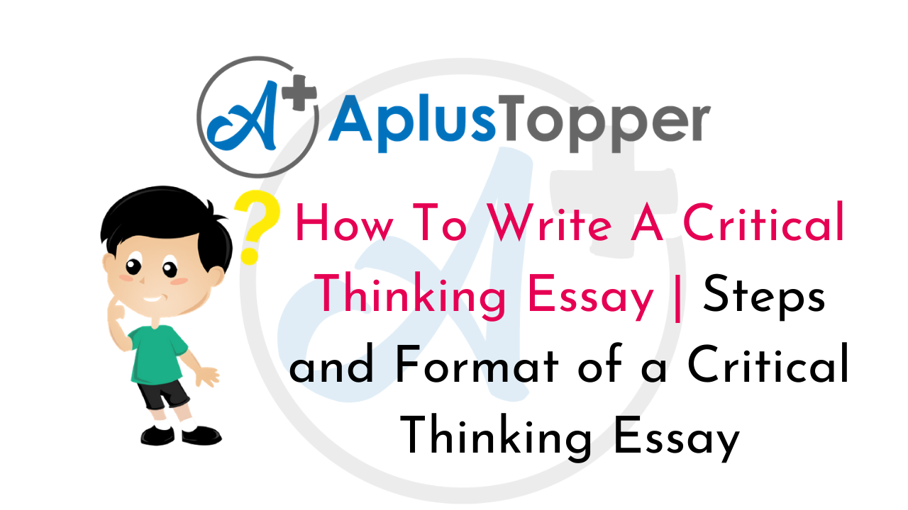 critical thinking in writing